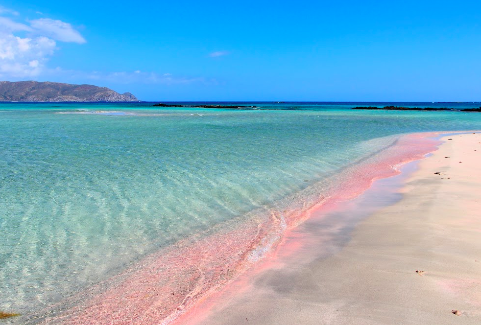 розовый пляж Элафонисси